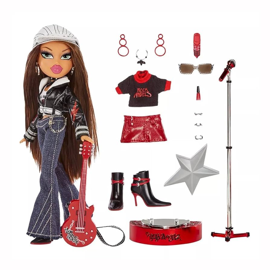 【中古】 Bratz / Rock Angelz Bratz Doll Rock Angelz Jade Original Release Rare New In Box
